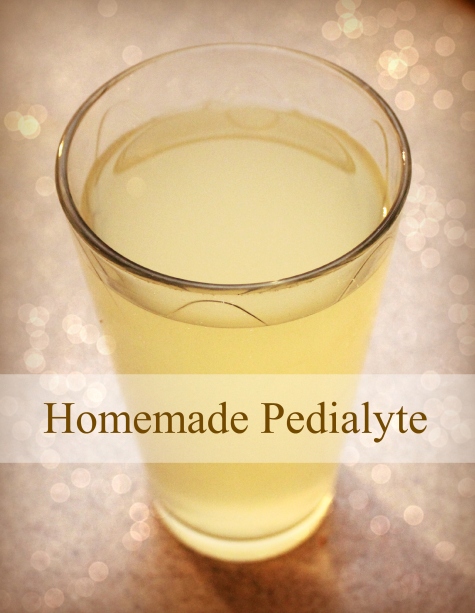 Homemade Pedialyte Recipe - Ashley's Homemade Adventures
